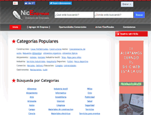 Tablet Screenshot of nicempresas.cl